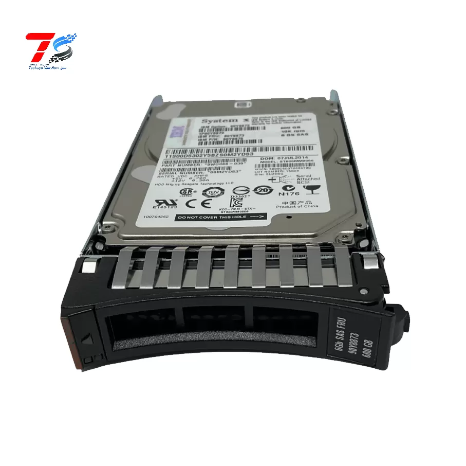 HDD IBM 600GB 10K 6G SAS 2.5 - 90Y8872